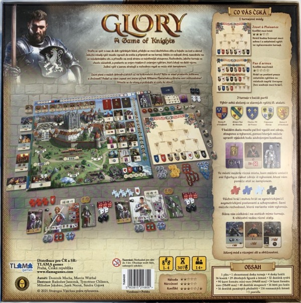 Glory: A Game of Knights CZ+ENG + Promo Pack