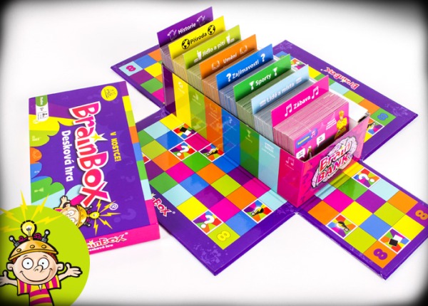 Brain box v kocke - Stolová rodinná hra - séria
