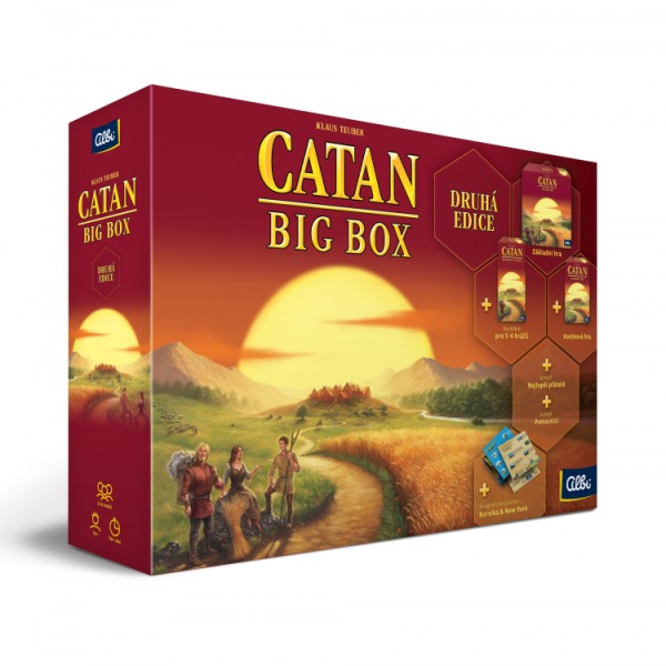 Catan Big Box (druhá edice)