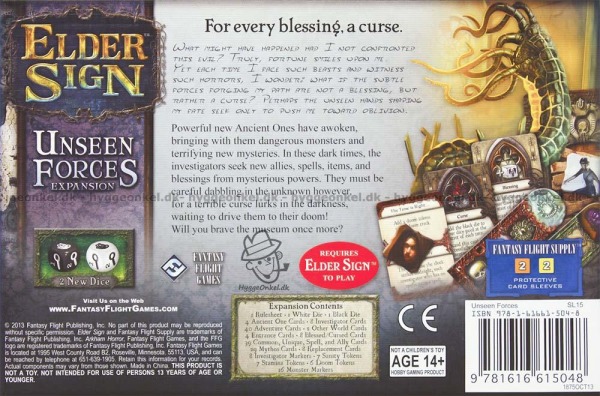 Elder sign rozšírenie Unseen Forces