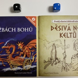 Gamebook 1 a 2: Ve službách bohů a Děsivá noc Keltů