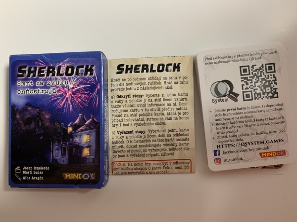 Sherlock: Smrt za zvukú ohňostrojú