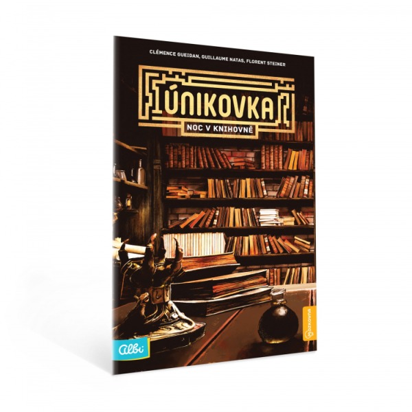Únikovka kniha - Noc v knihovně