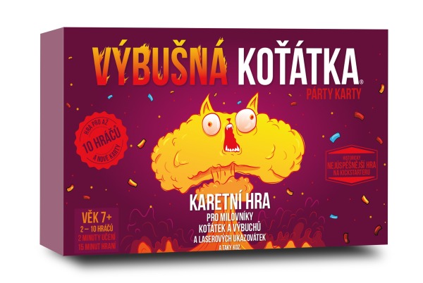 Výbušná koťátka s rozšírením Strakatá koťátka