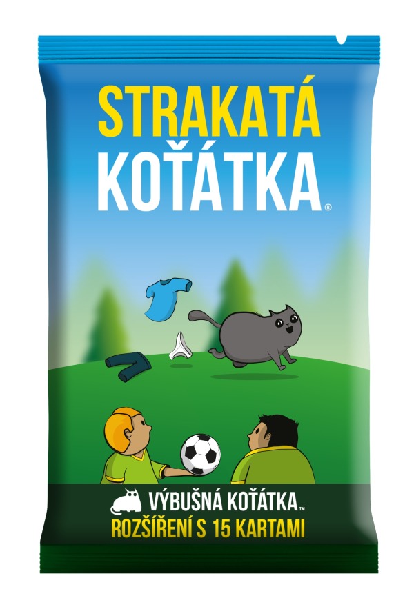 Výbušná koťátka s rozšírením Strakatá koťátka