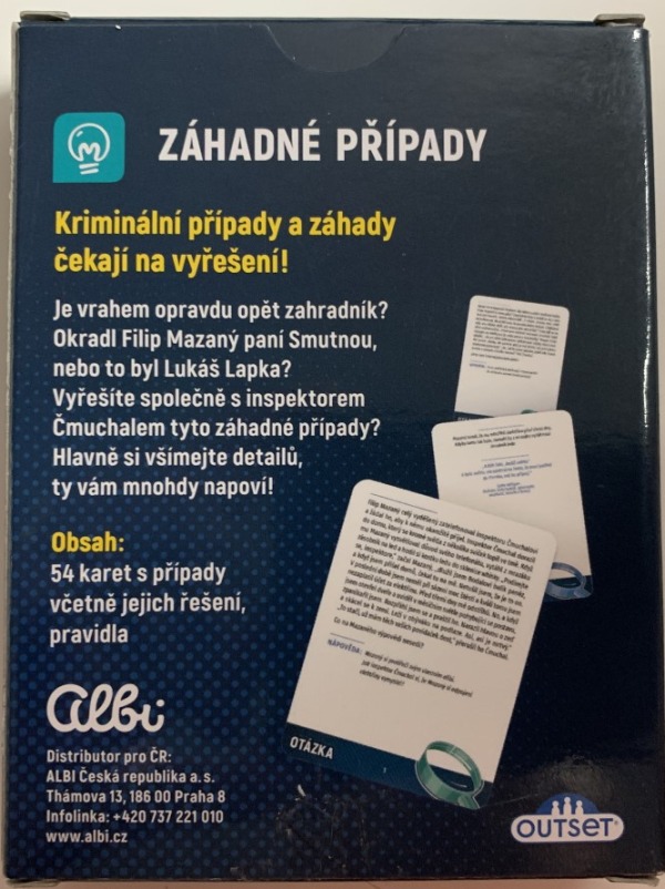 Mozkovna Záhadné případy