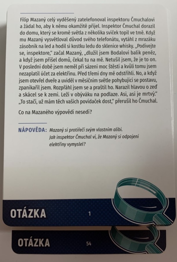 Mozkovna Záhadné případy