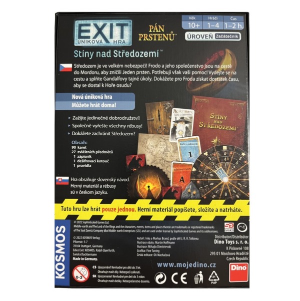 Exit - Pán Prstenú Stíny nad Středozemí