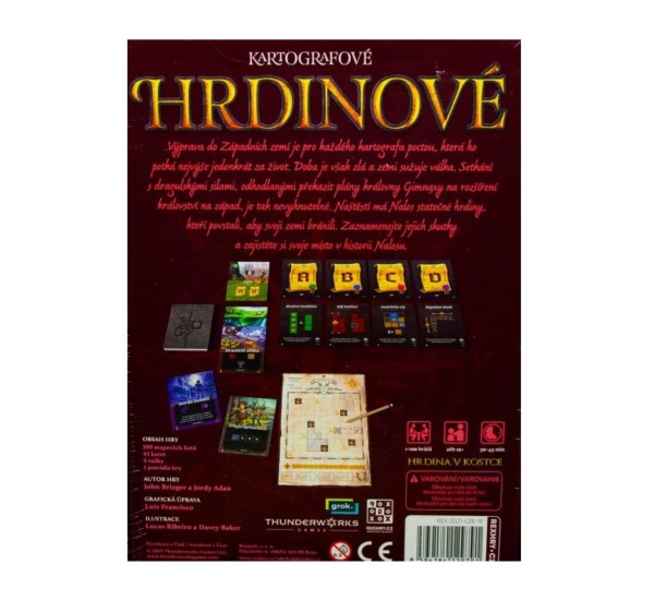 Kartografové: Hrdinové + Balíček hrdinů