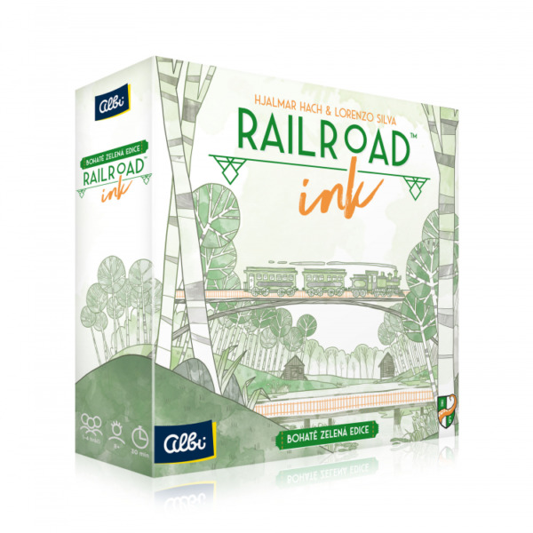 Railroad Ink - Zelená edícia
