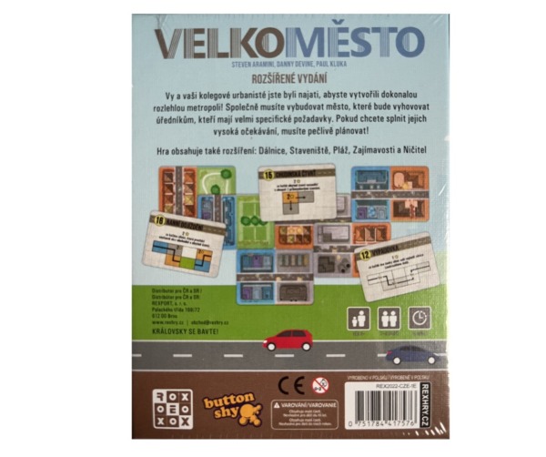 Velkoměsto: Rozšířené vydání + Doprava