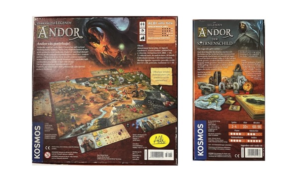 Andor - dobrodružné legendy s rozšírením Hvězdný štít