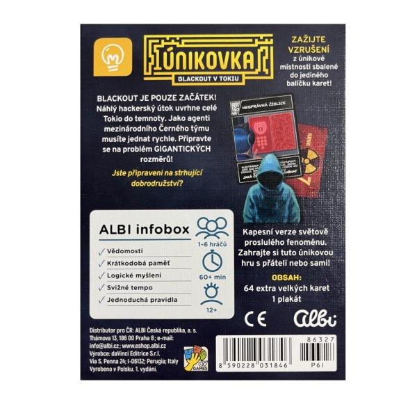 Únikovka - Blackout v Tokiu