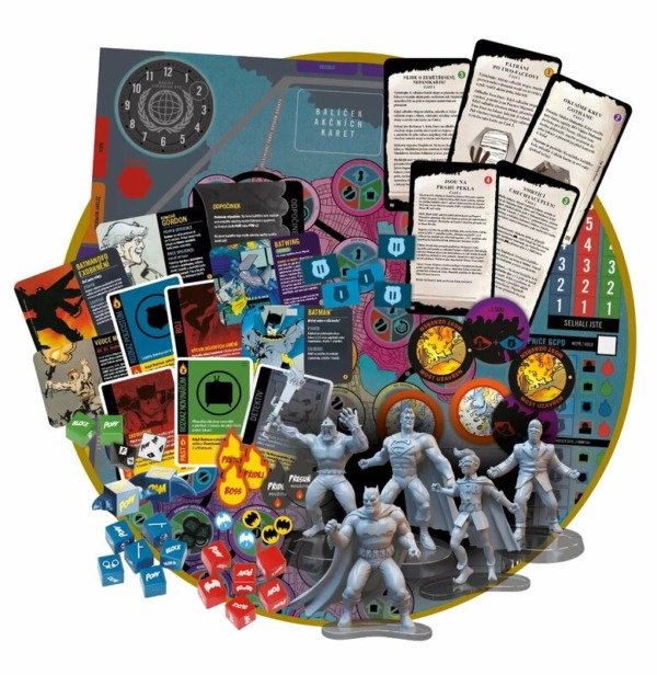 Batman: Návrat temného rytíře - Desková hra deluxe edice