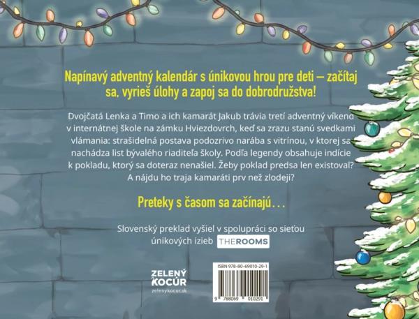Hľadáme poklad – Adventný kalendár pre deti s únikovou hrou