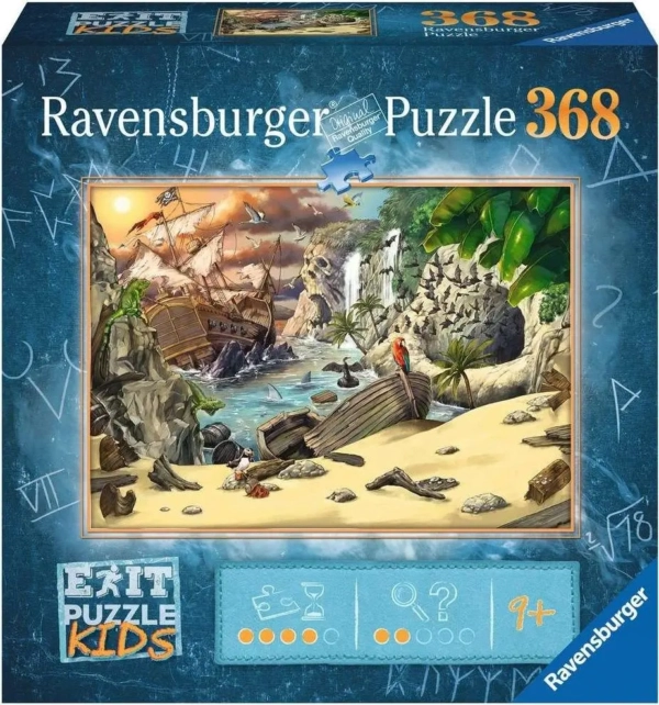 Puzzle Exit Kids - Pirátske dobrodružstvo (368ks)