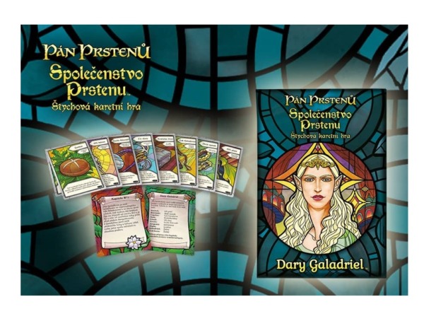 Pán prstenů: Společenstvo prstenu - Štychová karetní hra + Promo Dary Galadriel